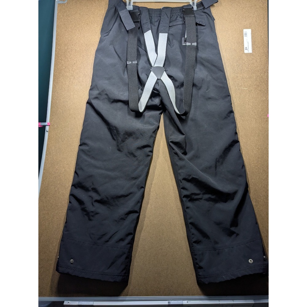Carhartt B187 BLK Mens Nylon Work Pants Black Suspenders Medium Regular